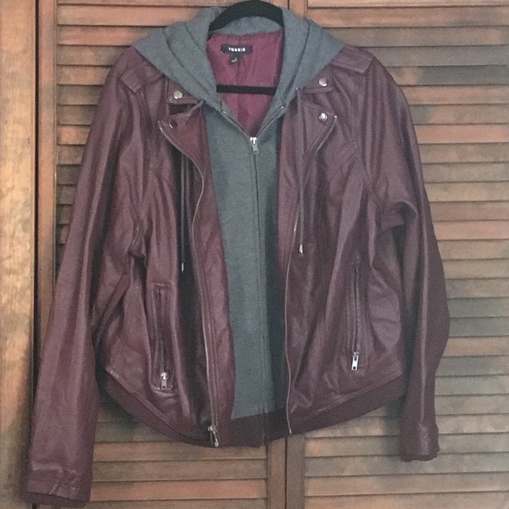 Pleather jacket